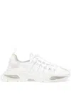 Dolce & Gabbana White Sneakers With Modern Silhouette And Unique Lacing System In Weiss