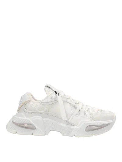 Dolce & Gabbana Airmaster Sneakers In White