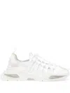 Dolce & Gabbana White Sneakers With Modern Silhouette And Unique Lacing System In White