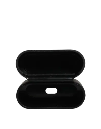 Dolce & Gabbana Airpods Card Case In Black