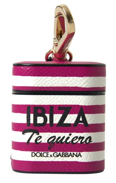 Dolce & Gabbana Airpods Case In Pink