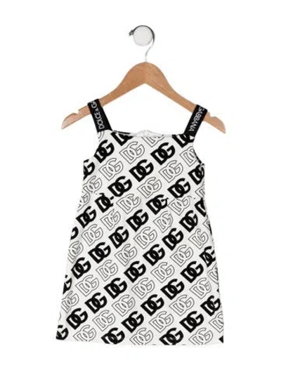 Pre-owned Dolce & Gabbana Babies' All Over Print Dress In Multi
