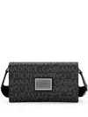 Dolce & Gabbana Coated Jacquard Cross Body Bag