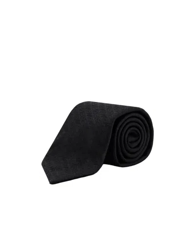 DOLCE & GABBANA DOLCE  GABBANA ALLOVER MONOGRAM POINTED TIP TIE