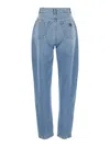Dolce & Gabbana 'amber' Light Blue Jeans With Rips In Cotton Denim Woman
