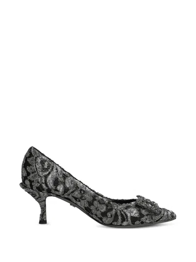 Dolce & Gabbana Amore Crystal-embellished Pumps In Multi