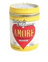 Dolce & Gabbana Amore Leather Multicolor Bag Charm Coin Case Keychain Keyring In Yellow