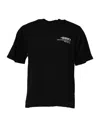 Dolce & Gabbana Black Amore Leopard Cotton Crew Neck T-shirt In Black