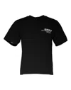 Dolce & Gabbana Black Amore Leopard Cotton Crew Neck T-shirt In Black