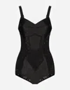 Dolce & Gabbana Lace Jumpsuit In ブラック