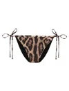 Dolce & Gabbana Leopard Bikini In Animalier