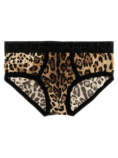 DOLCE & GABBANA DOLCE & GABBANA ANIMAL PRINT BRIEF