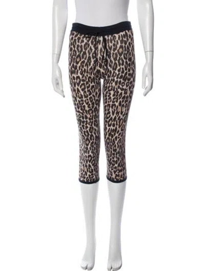 Pre-owned Dolce & Gabbana Animal Print Pajamas In Neutral