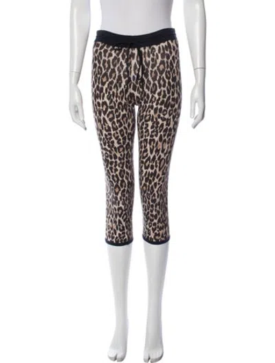 Pre-owned Dolce & Gabbana Animal Print Pajamas In Neutrals