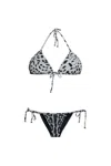 Dolce & Gabbana Animal Print Two-piece Swimsuit