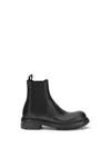 Dolce & Gabbana Leather Boots In Black