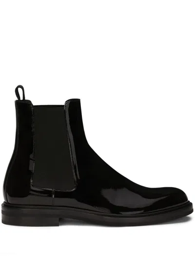 Dolce & Gabbana Ankle-length Boots In Black