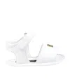 Dolce & Gabbana Ankle Strap Sandals In White