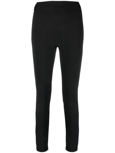 Dolce & Gabbana Ankle-zip Leggings In Schwarz