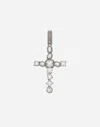 Dolce & Gabbana Anna Charm In White Gold 18kt And Colorless Topazes In ホワイト