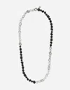 Dolce & Gabbana Anna Sautoir In White Gold 18kt With Spinel And Topazes In Weiss