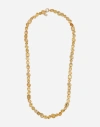 Dolce & Gabbana Anna Sautoir In Yellow Gold 18kt With Citrines In ゴールド