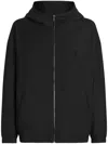 Dolce & Gabbana Hooded Woolen Jacket With Tag In Black