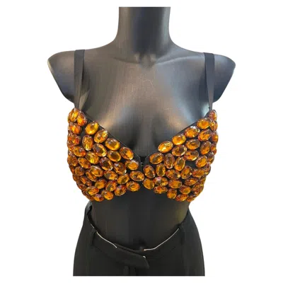 Pre-owned Dolce & Gabbana Archive Bra / Bustier –  (autumn/winter 1991) In Black