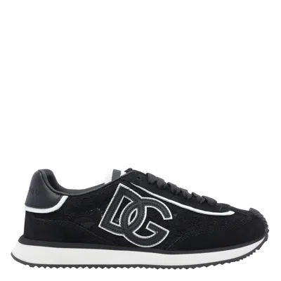 Dolce & Gabbana Dolce&gabbana Women Sneakers Dg Cushion In Black