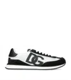 Dolce & Gabbana Mixed-material Dg Cushion Sneakers In White