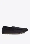 Dolce & Gabbana Ariosto 3d Effect Loafers In Black