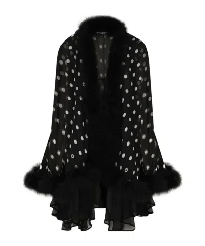 DOLCE & GABBANA ASYMMETRICAL CASUAL JACKET
