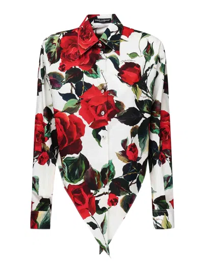 DOLCE & GABBANA CAMISA - ROJO