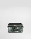 Dolce & Gabbana Atene Crossbody Minibag With Woven Leather