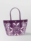 Dolce & Gabbana 'atene' Printed Tote Bag With Top Handles