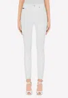 Dolce & Gabbana Stretch Denim Audrey Jeans In Italian Html In White