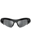Dolce & Gabbana Verspiegelte Pilotenbrille In Schwarz