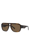 DOLCE & GABBANA AVIATOR SUNGLASSES, 58MM