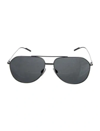 Pre-owned Dolce & Gabbana Aviator Tinted Sunglasses In Multi