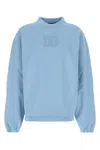 Dolce & Gabbana Dg Logo Patch Oversized Sweatshirt In Blue