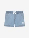 Dolce & Gabbana Baby Boys Chambray Shorts In Blue