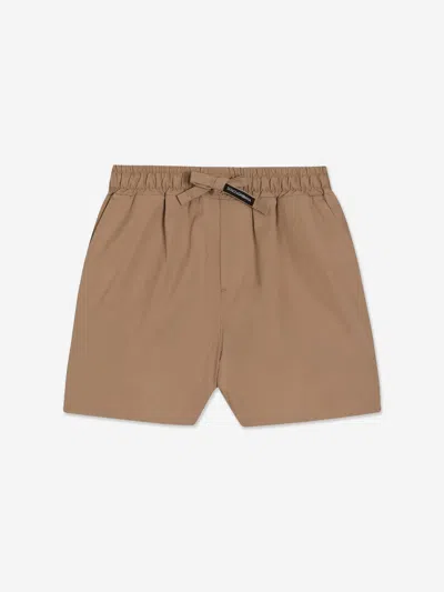 Dolce & Gabbana Kids'  Baby Boys Dg Logo Shorts In Brown