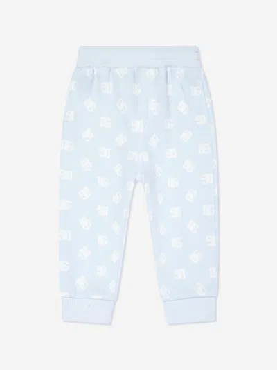 Dolce & Gabbana Baby Boys Logo Joggers In Blue