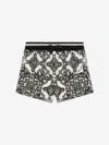 Dolce & Gabbana Baby Boys Majolica Print Shorts In Black