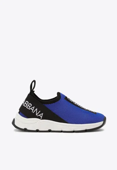 Dolce & Gabbana Baby Boys Sorrento 2.0 Trainers In Blue