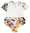 Dolce & Gabbana Baby Dg Floral Cotton Bodysuit