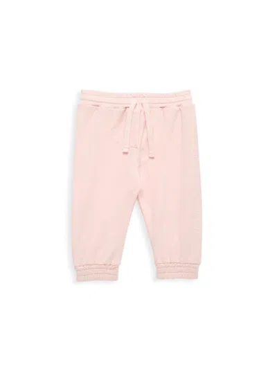Dolce & Gabbana Baby Girl's Logo Joggers In Pink