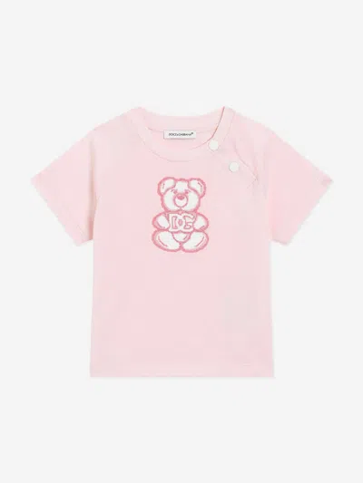 Dolce & Gabbana Kids' Baby Girls Bear T-shirt