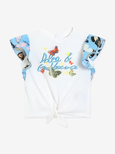 Dolce & Gabbana Kids' Baby Girls Butterfly T-shirt
