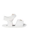 Dolce & Gabbana Ankle Strap Sandals In White